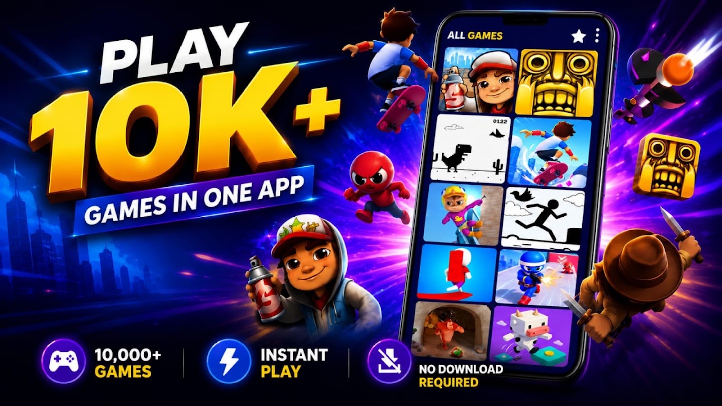 All Games Online - Gaming Hub screenshot 1
